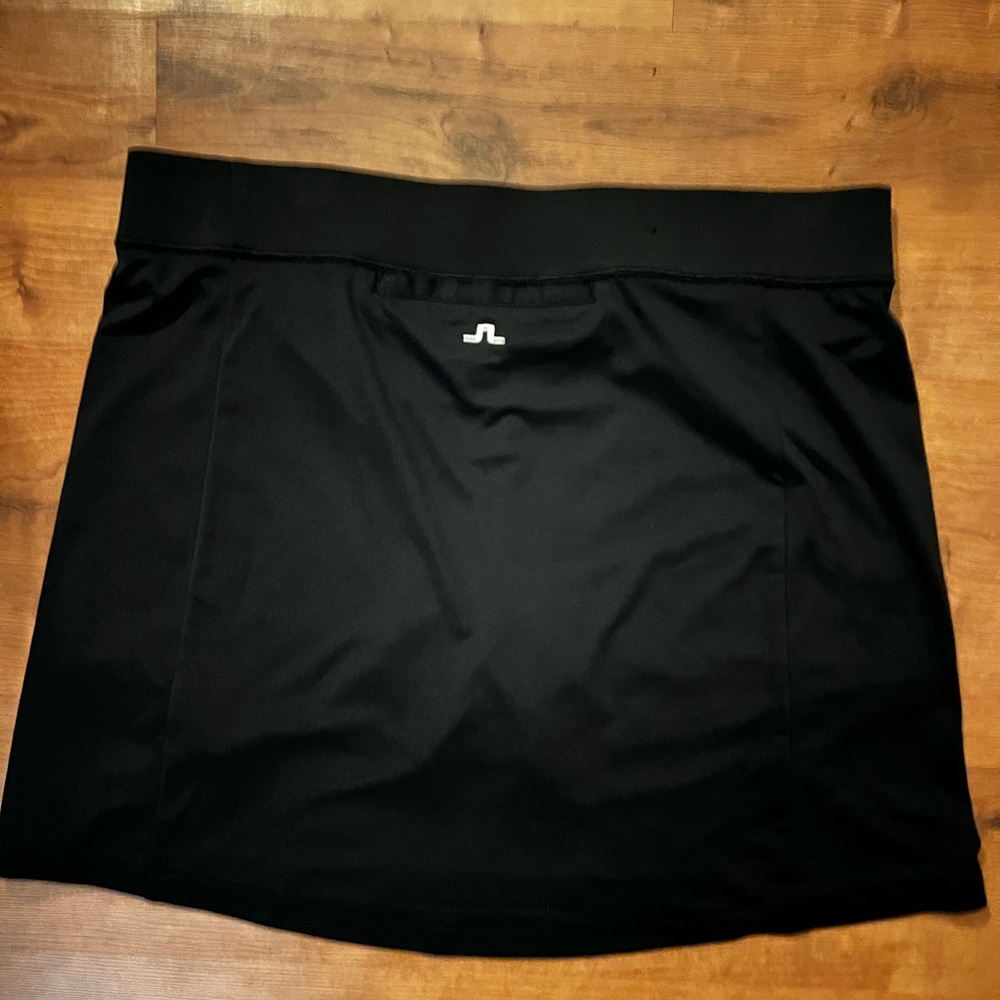 J.Lindeberg Black Mini skirt size XL - Picture 2 of 3
